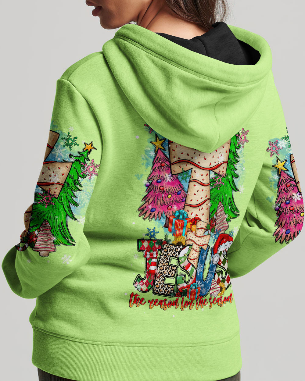 Jesus The Reason Christmas Women's All Over Print Shirt - Tltr2410236, easychoo.com