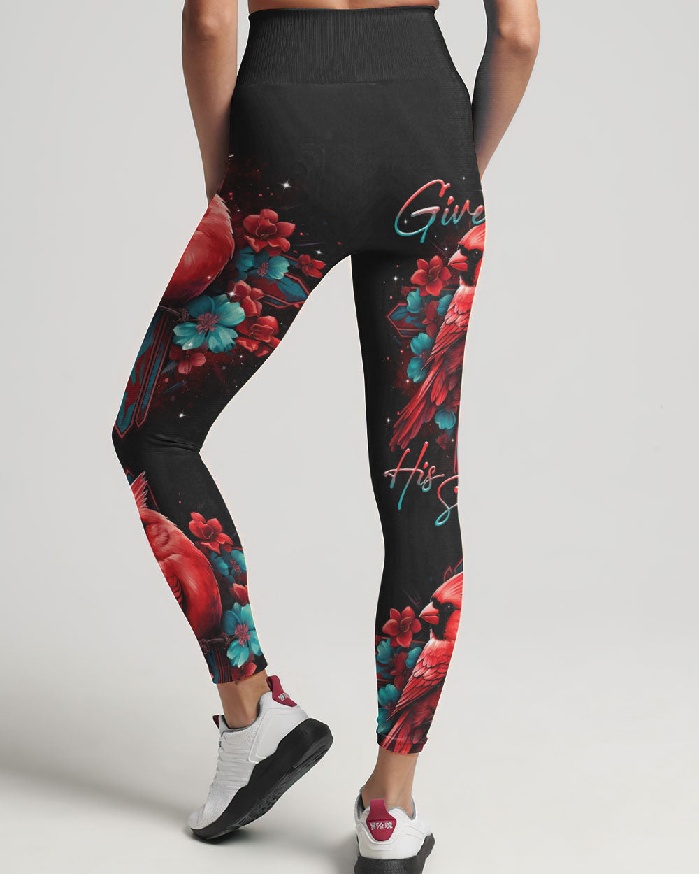 Give God Your Weakness Cardinal Bird Women's All Over Print Shirt - Tltr1707231, easychoo.com