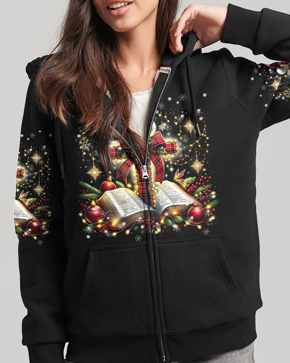 I Fight My Battles Christmas Women's All Over Print Shirt - Tltr2010233, easychoo.com