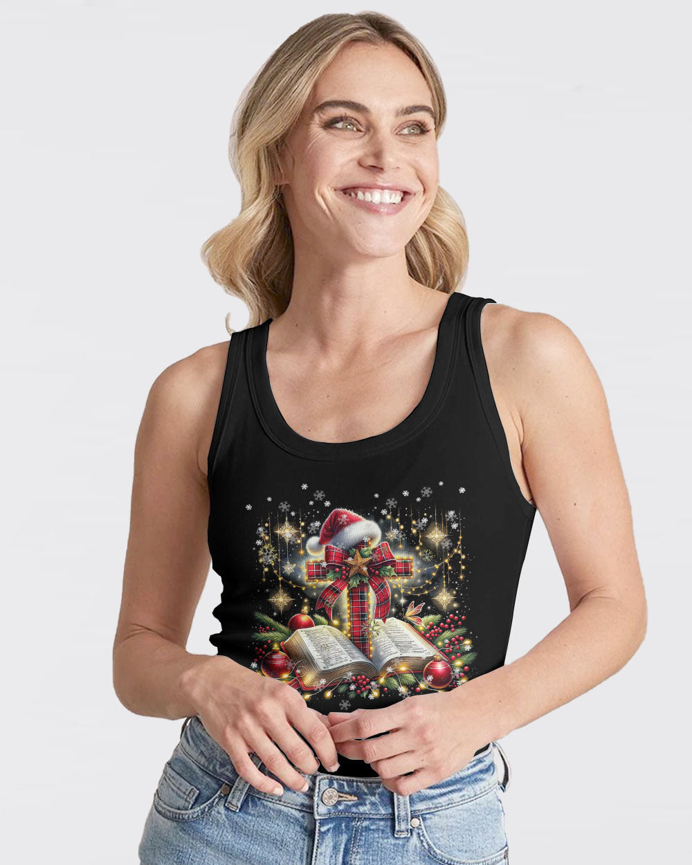 I Fight My Battles Christmas Women's All Over Print Shirt - Tltr2010233, easychoo.com