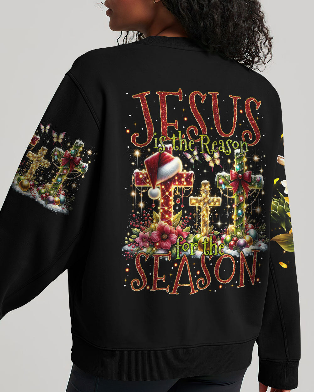 Jesus The Reason Christmas Women's All Over Print Shirt - Tytm1910232, easychoo.com
