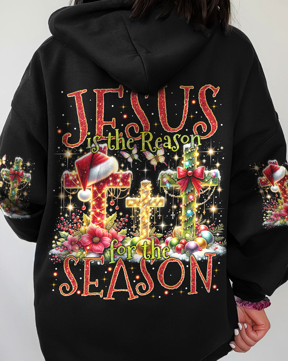 Jesus The Reason Christmas Women's All Over Print Shirt - Tytm1910232, easychoo.com