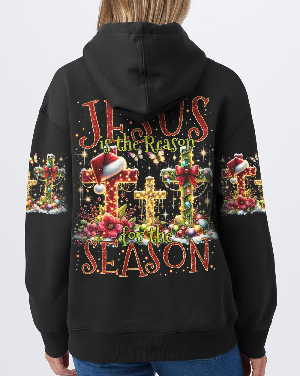 Jesus The Reason Christmas Women's All Over Print Shirt - Tytm1910232, easychoo.com
