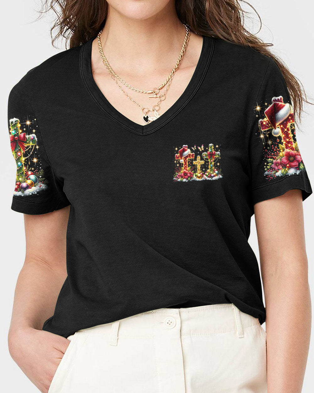 Jesus The Reason Christmas Women's All Over Print Shirt - Tytm1910232, easychoo.com