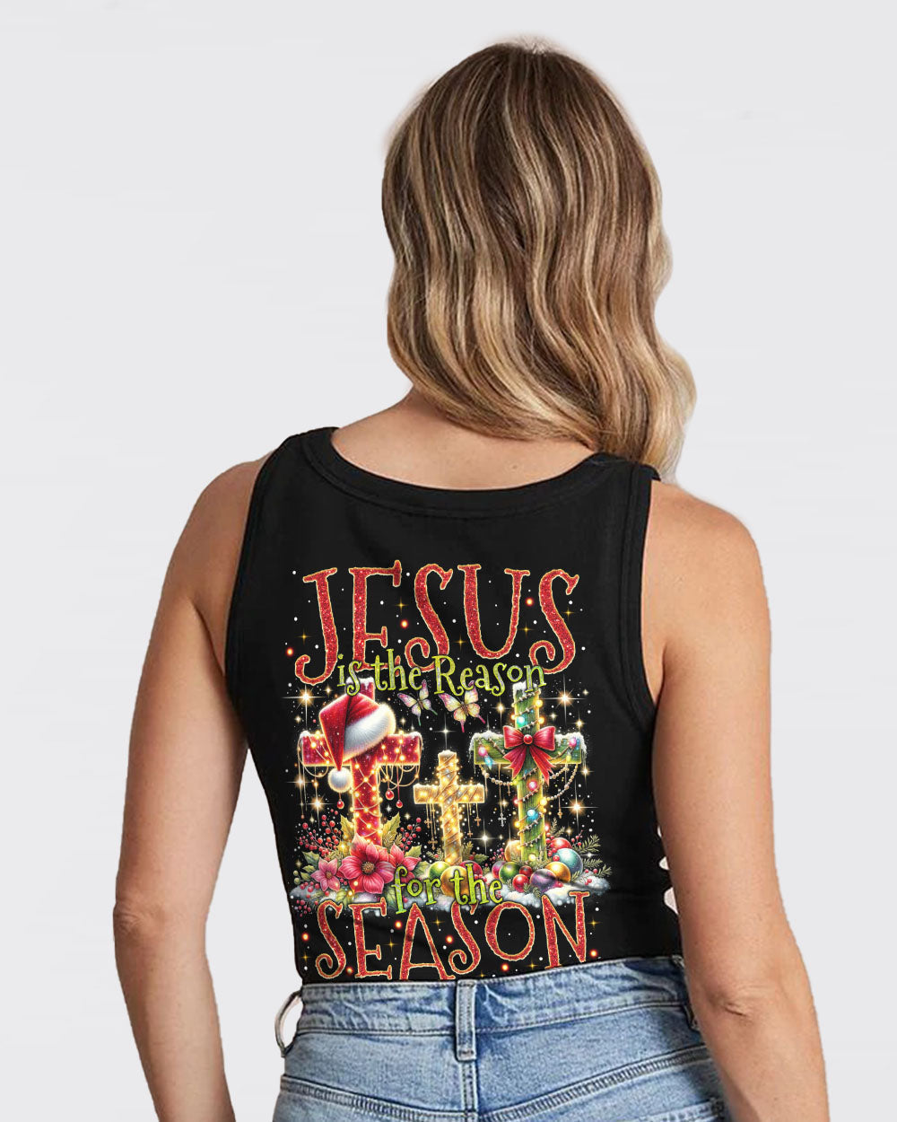 Jesus The Reason Christmas Women's All Over Print Shirt - Tytm1910232, easychoo.com