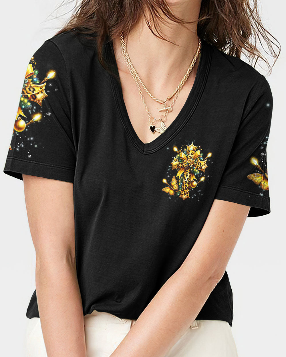 The Joy Of Christmas Is Jesus Women's All Over Print Shirt - Tlnz1910233, easychoo.com