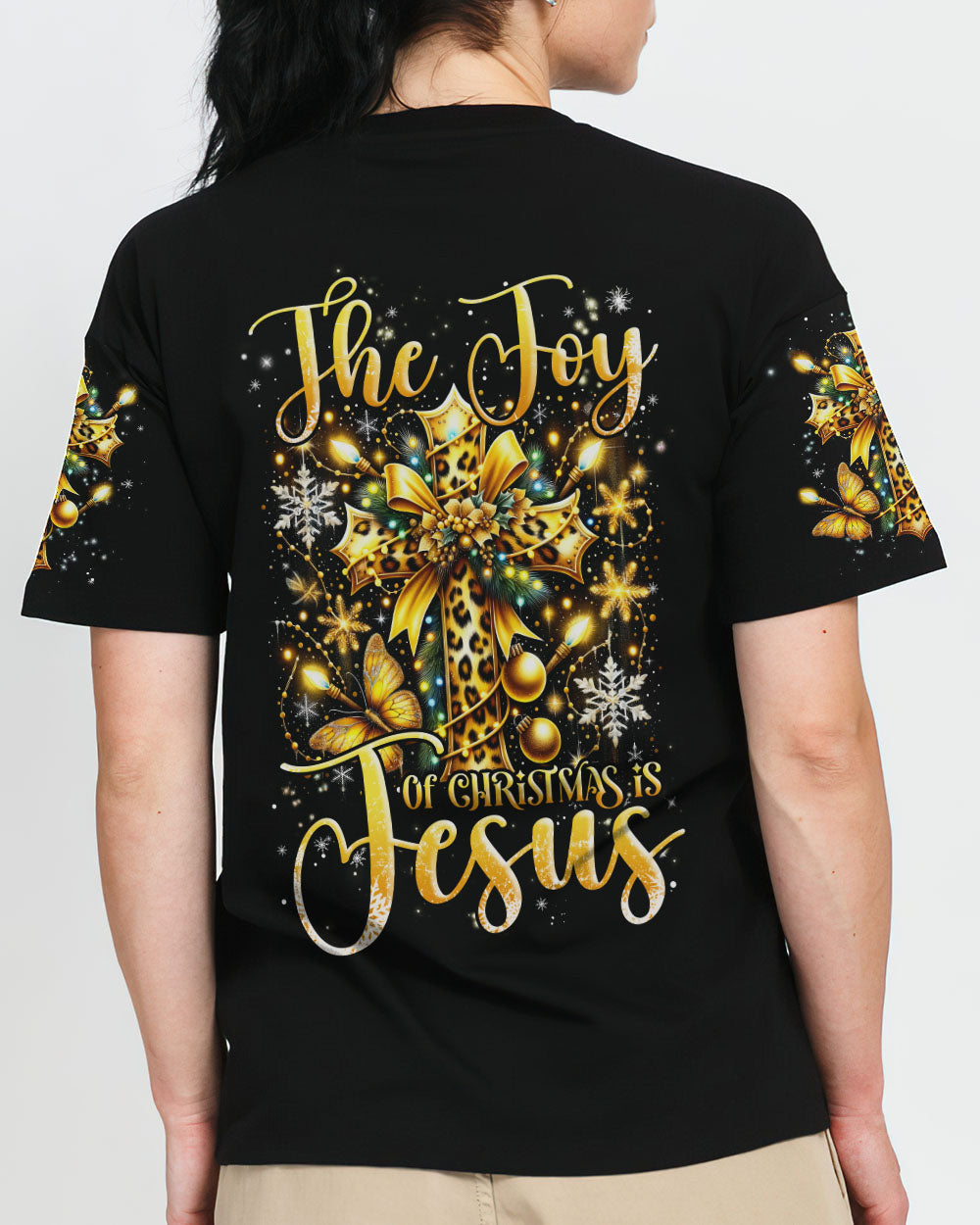 The Joy Of Christmas Is Jesus Women's All Over Print Shirt - Tlnz1910233, easychoo.com