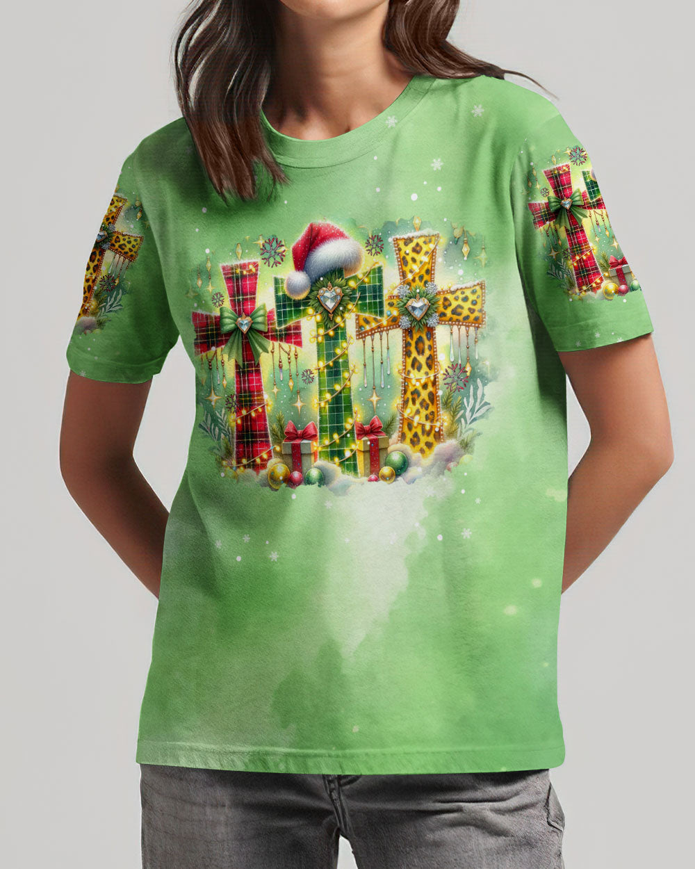 Jesus The Reason Christmas Women's All Over Print Shirt - Tltr1910234, easychoo.com
