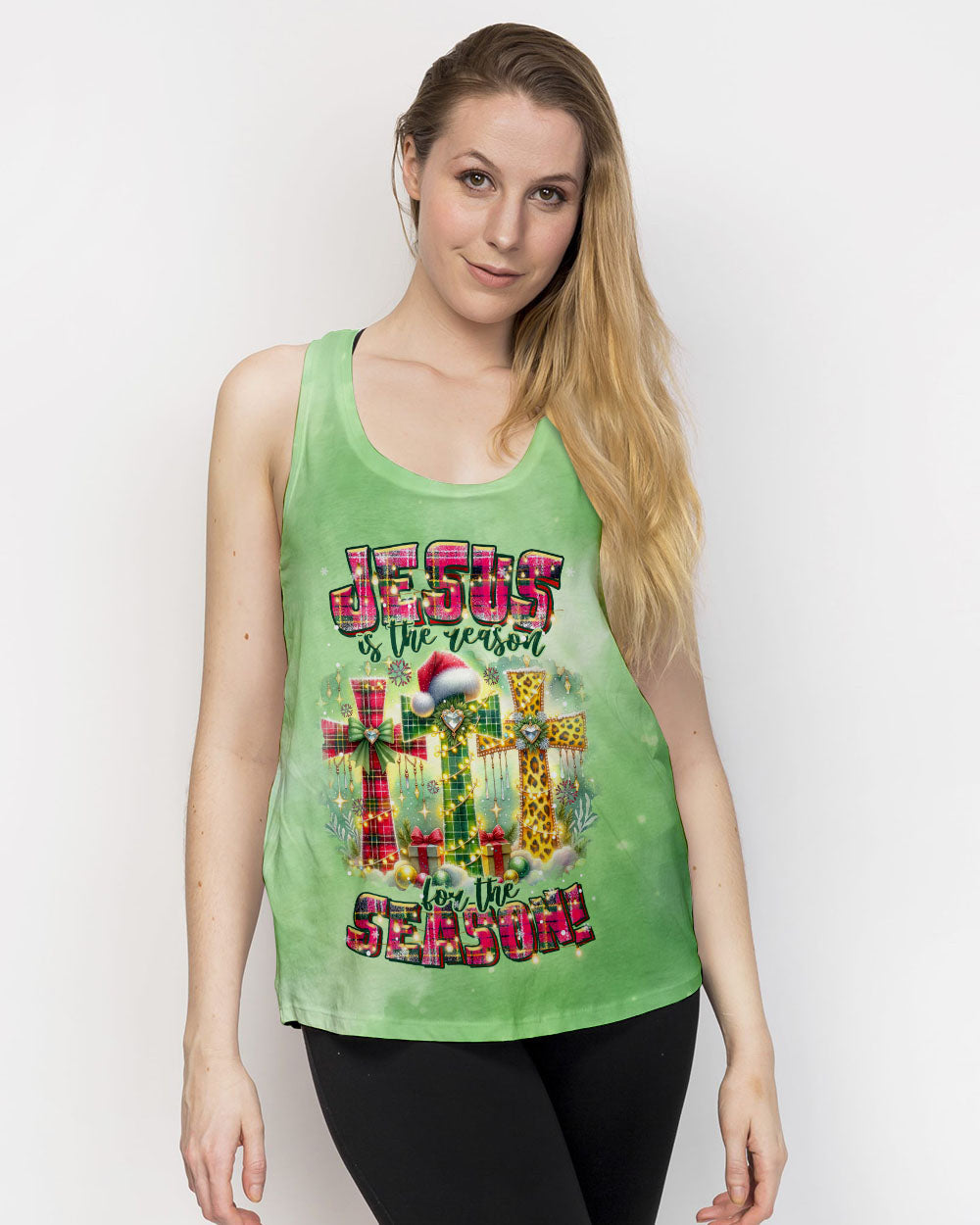 Jesus The Reason Christmas Women's All Over Print Shirt - Tltr1910234, easychoo.com