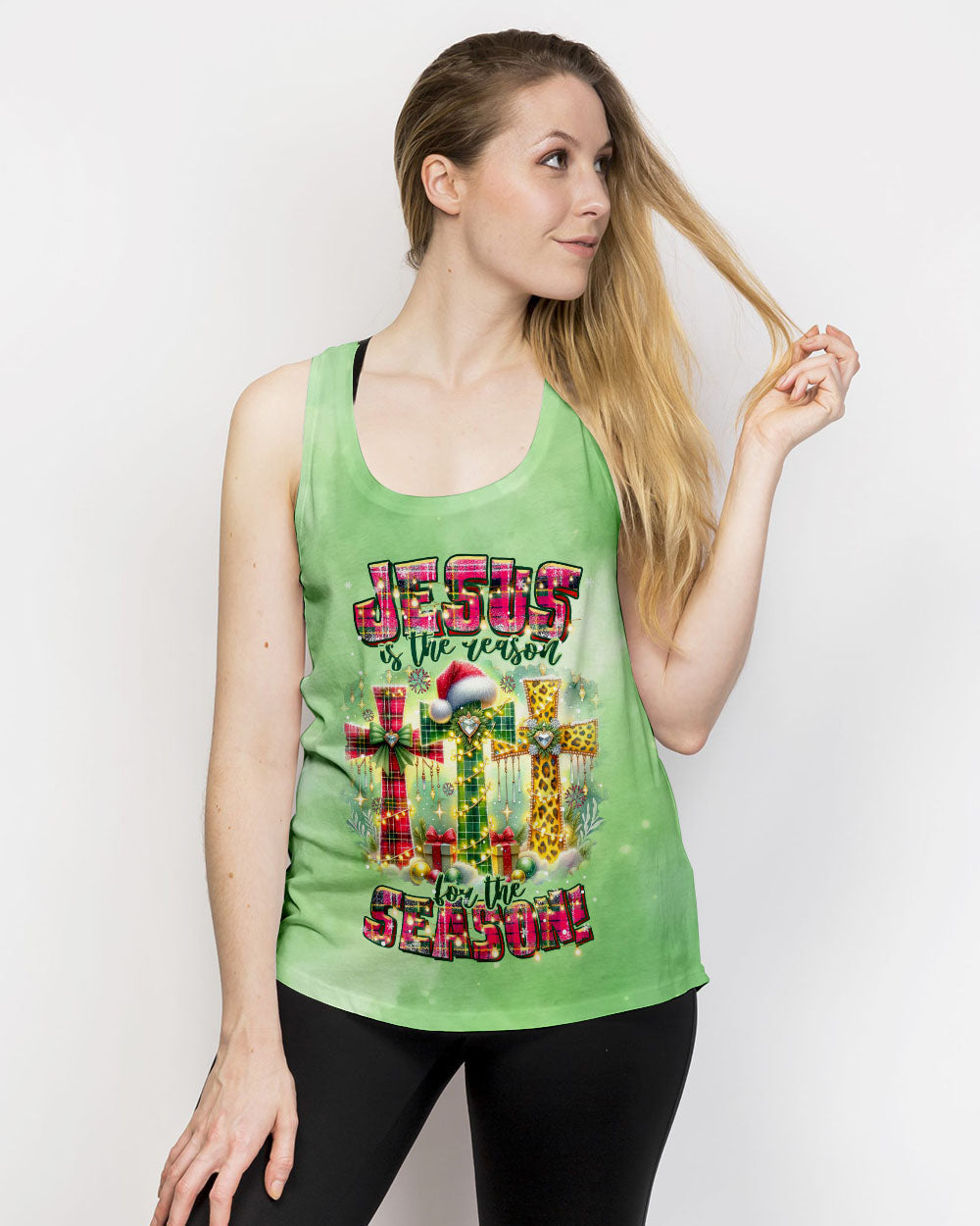 Jesus The Reason Christmas Women's All Over Print Shirt - Tltr1910234, easychoo.com