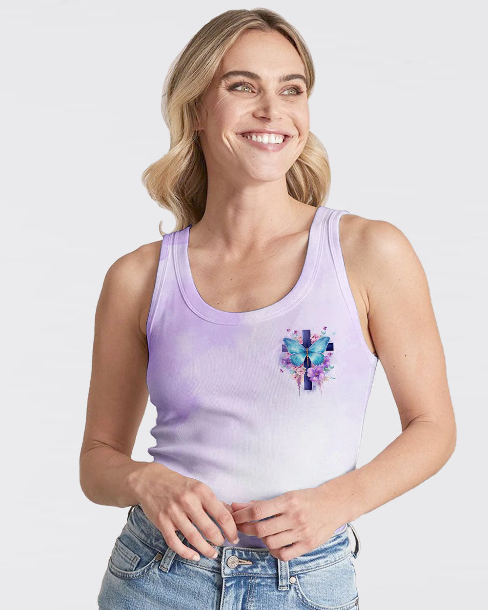 When Butterflies Appear Angels Are Near Women's All Over Print Shirt - Tlno1010232, easychoo.com