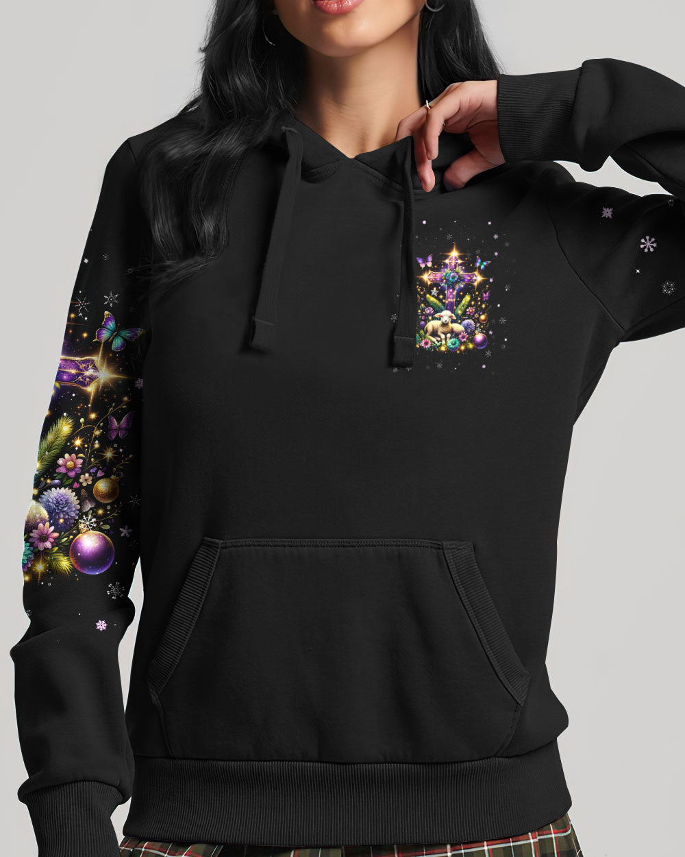 I Believe In God Lamb Christmas Women's All Over Print Shirt - Tlnt1311234, easychoo.com