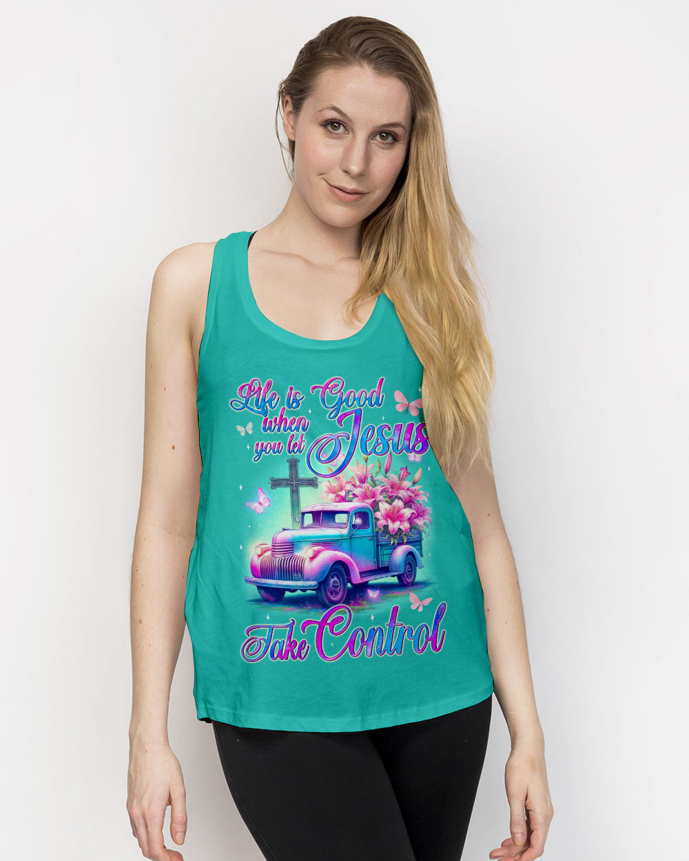 Jesus Take Control Women's All Over Print - Tyqy0705242