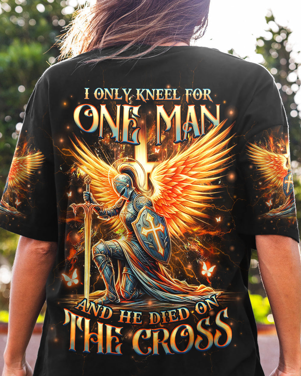 I Only Kneel For One Man Women's All Over Print Shirt - Yhhg2205242