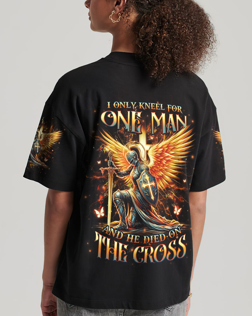 I Only Kneel For One Man Women's All Over Print Shirt - Yhhg2205242