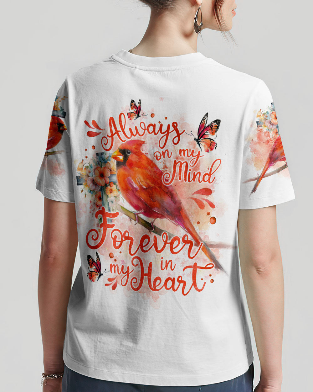 Always On My Mind Forever In My Heart Women's All Over Print Shirt - Tlno3108234, easychoo.com