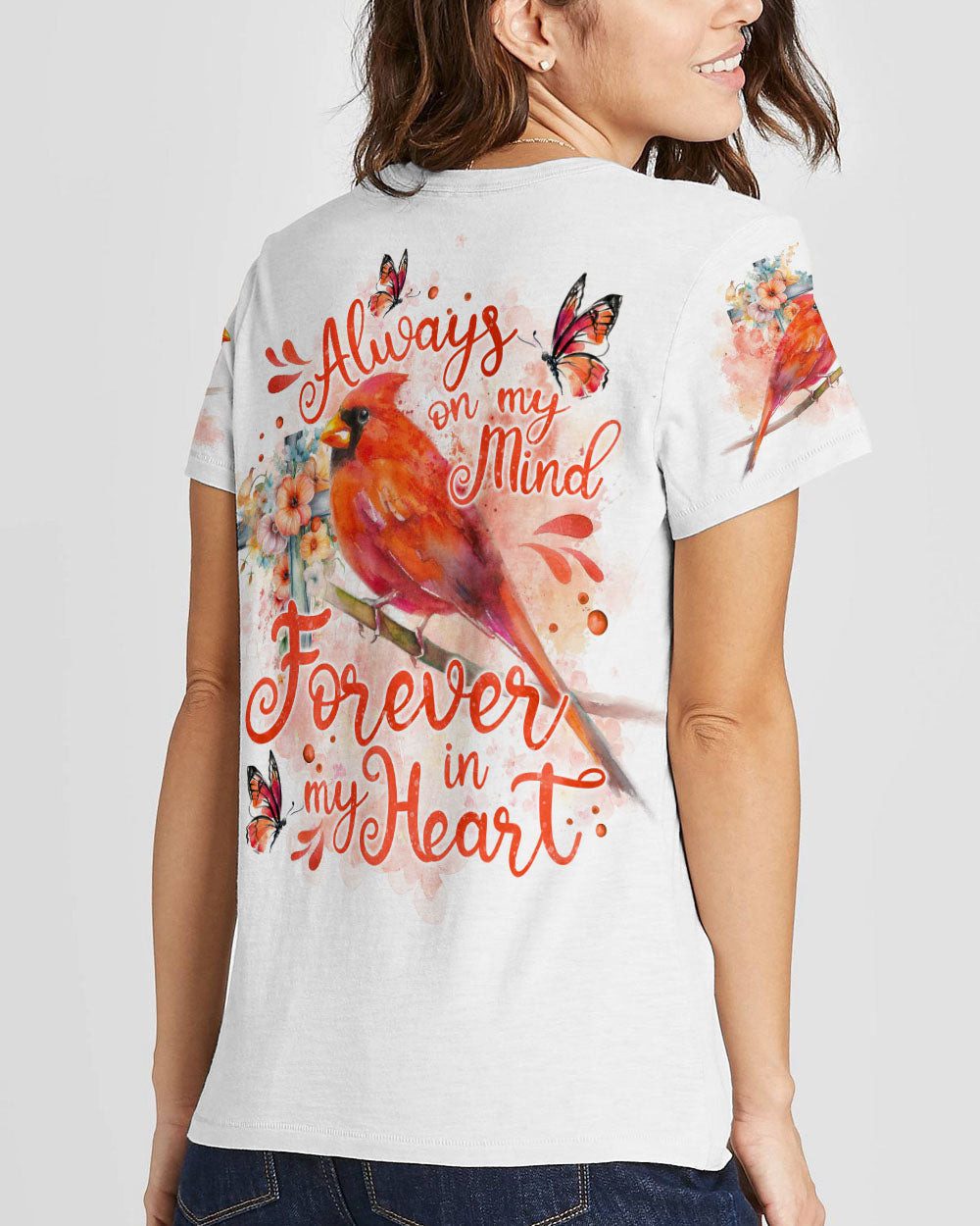 Always On My Mind Forever In My Heart Women's All Over Print Shirt - Tlno3108234, easychoo.com