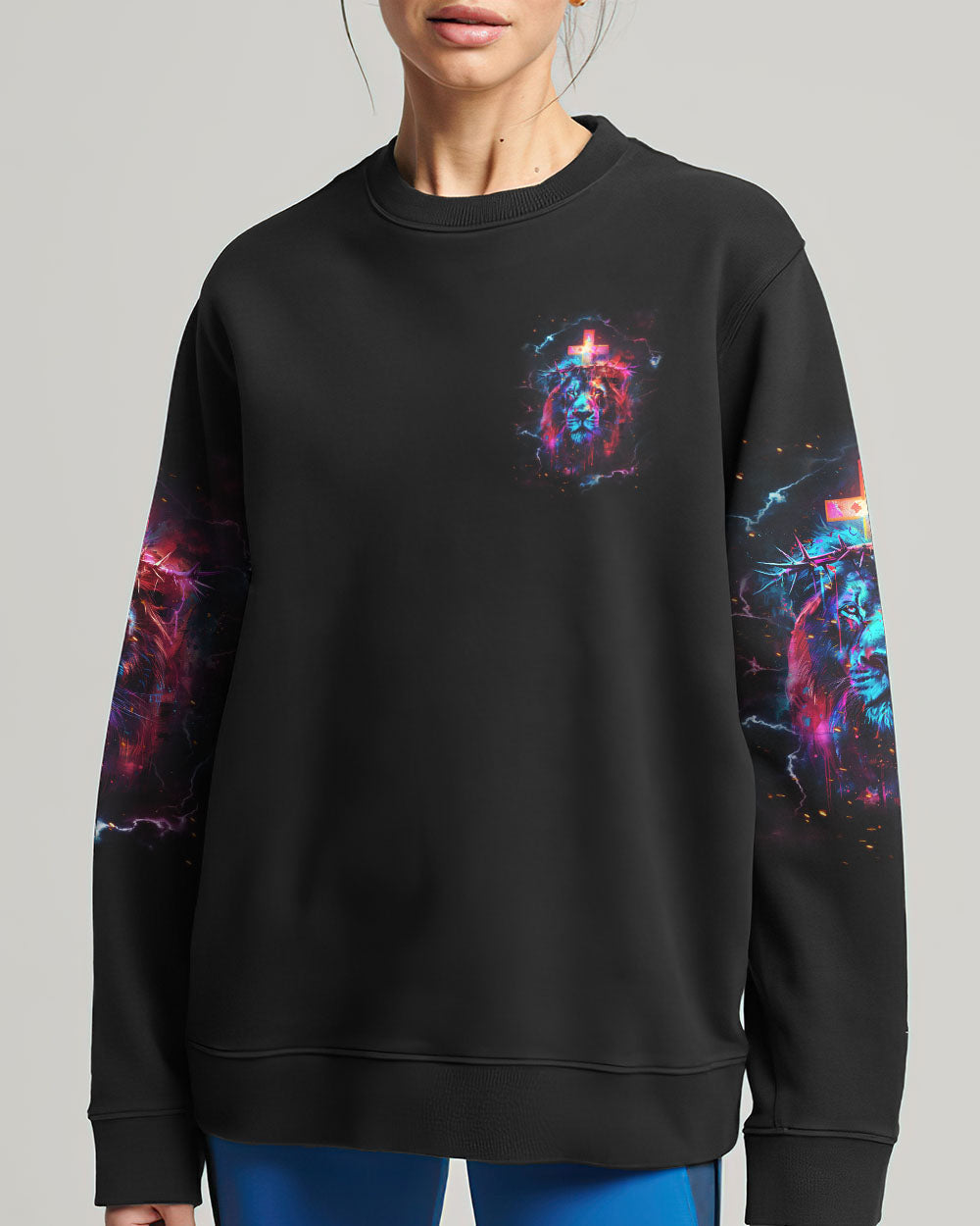 You Can't Break A Woman Lion Women's All Over Print Shirt - Tlpq1204241