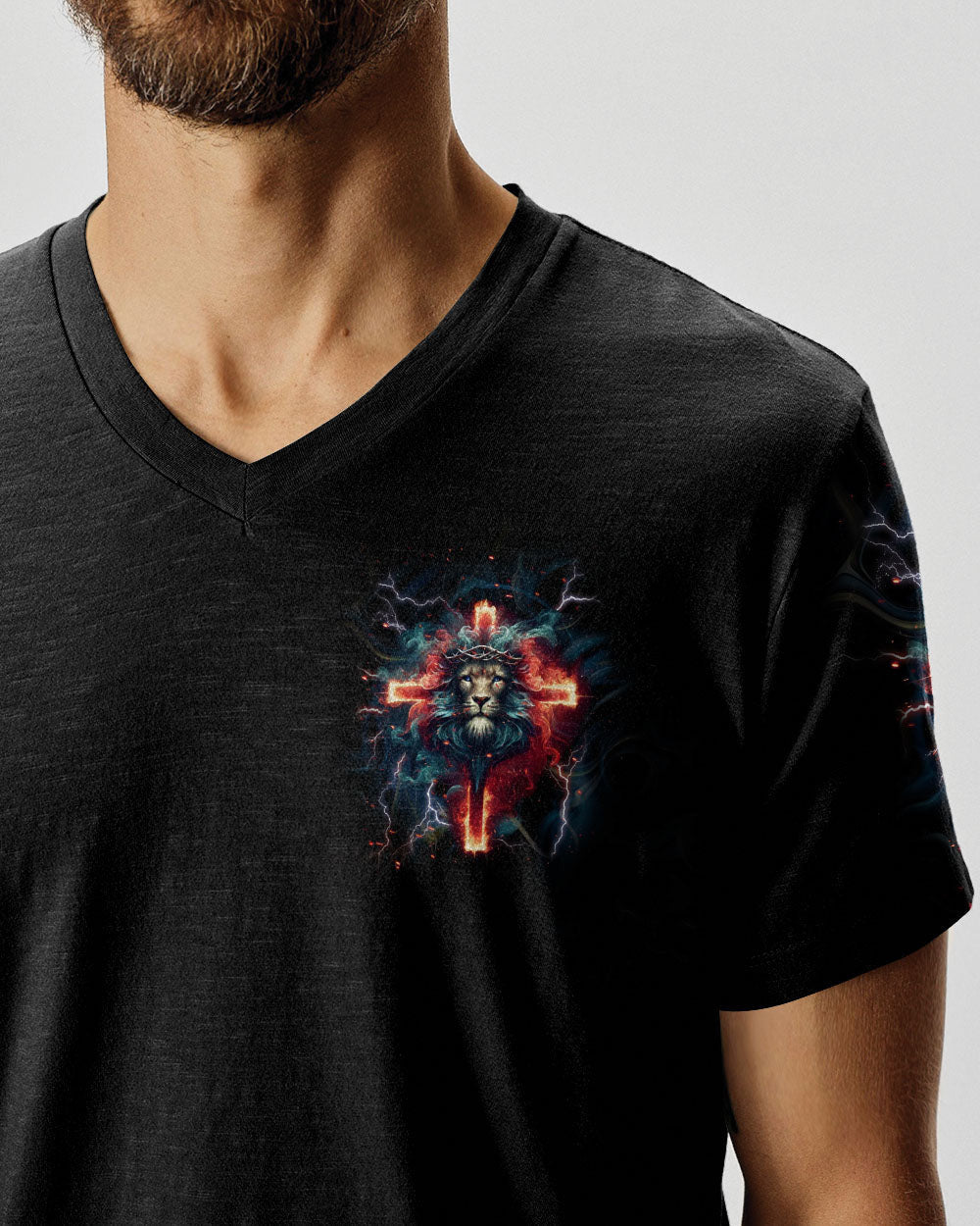 Way Maker Miracle Worker Cross Lion Men's All Over Print Shirt - Tlpq0305242