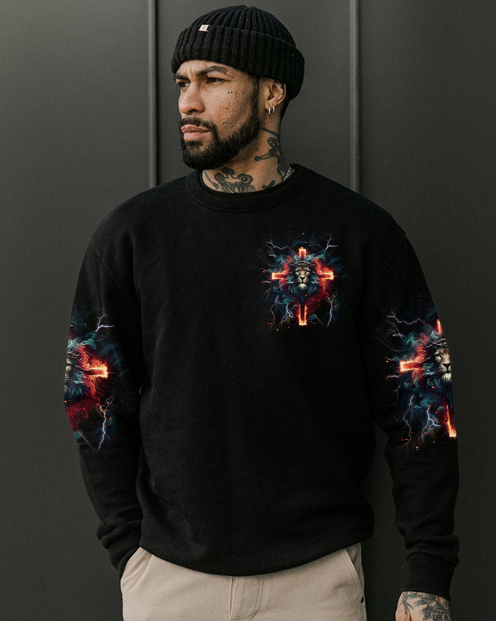 Way Maker Miracle Worker Cross Lion Men's All Over Print Shirt - Tlpq0305242