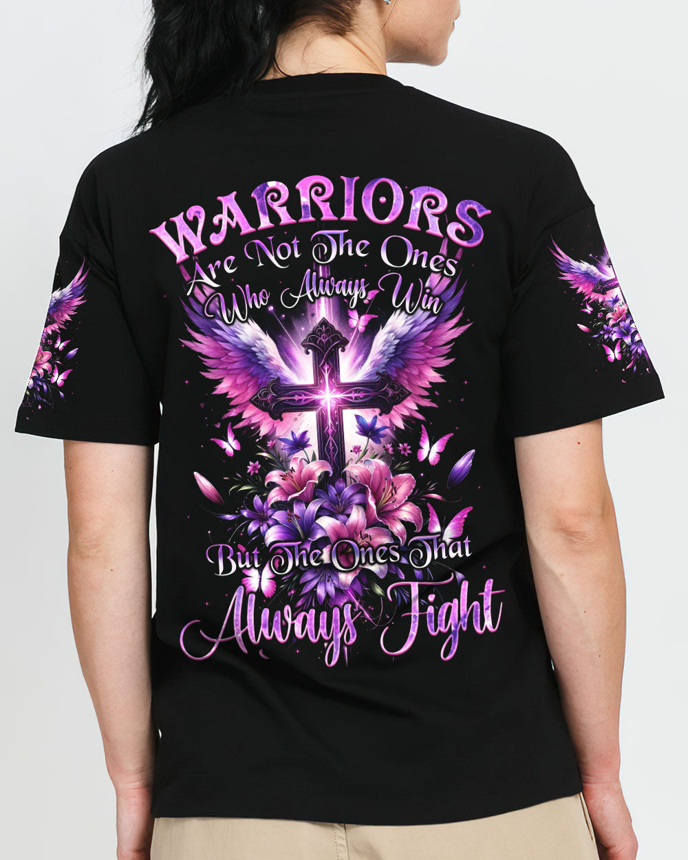 Warriors Are Not The Ones Who Always Win Women's All Over Print Shirt - Tyqy2404243