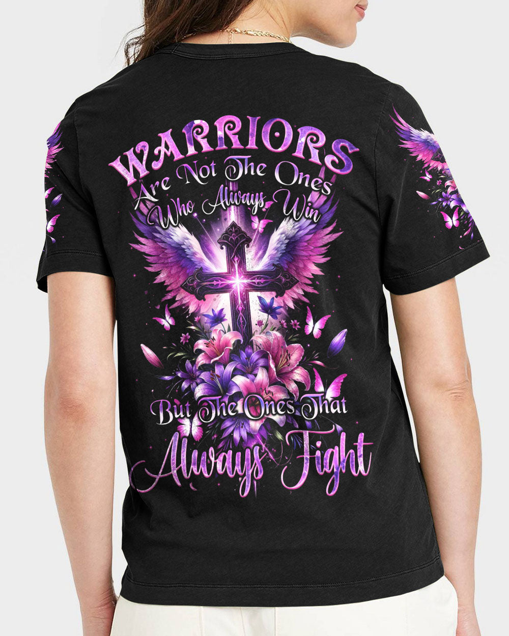 Warriors Are Not The Ones Who Always Win Women's All Over Print Shirt - Tyqy2404243