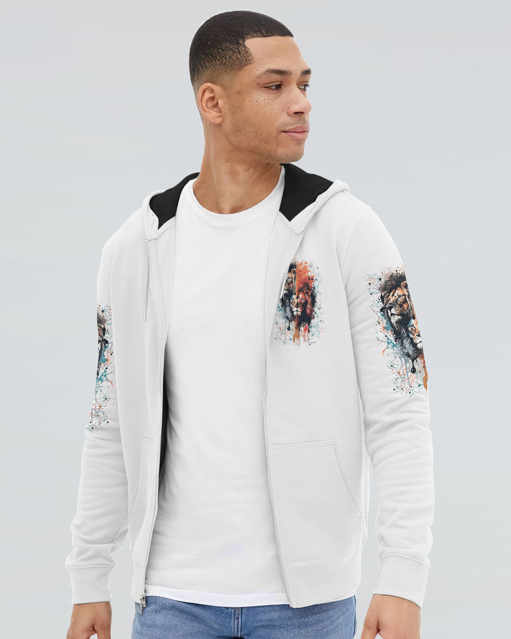 Way Maker Miracle Worker Cross Lion Men's All Over Print Shirt - Yhln0705241