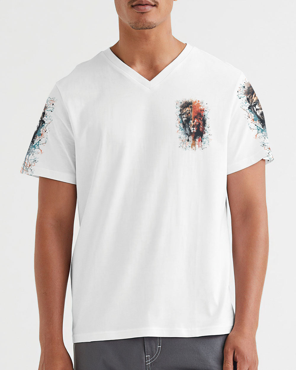 Way Maker Miracle Worker Cross Lion Men's All Over Print Shirt - Yhln0705241