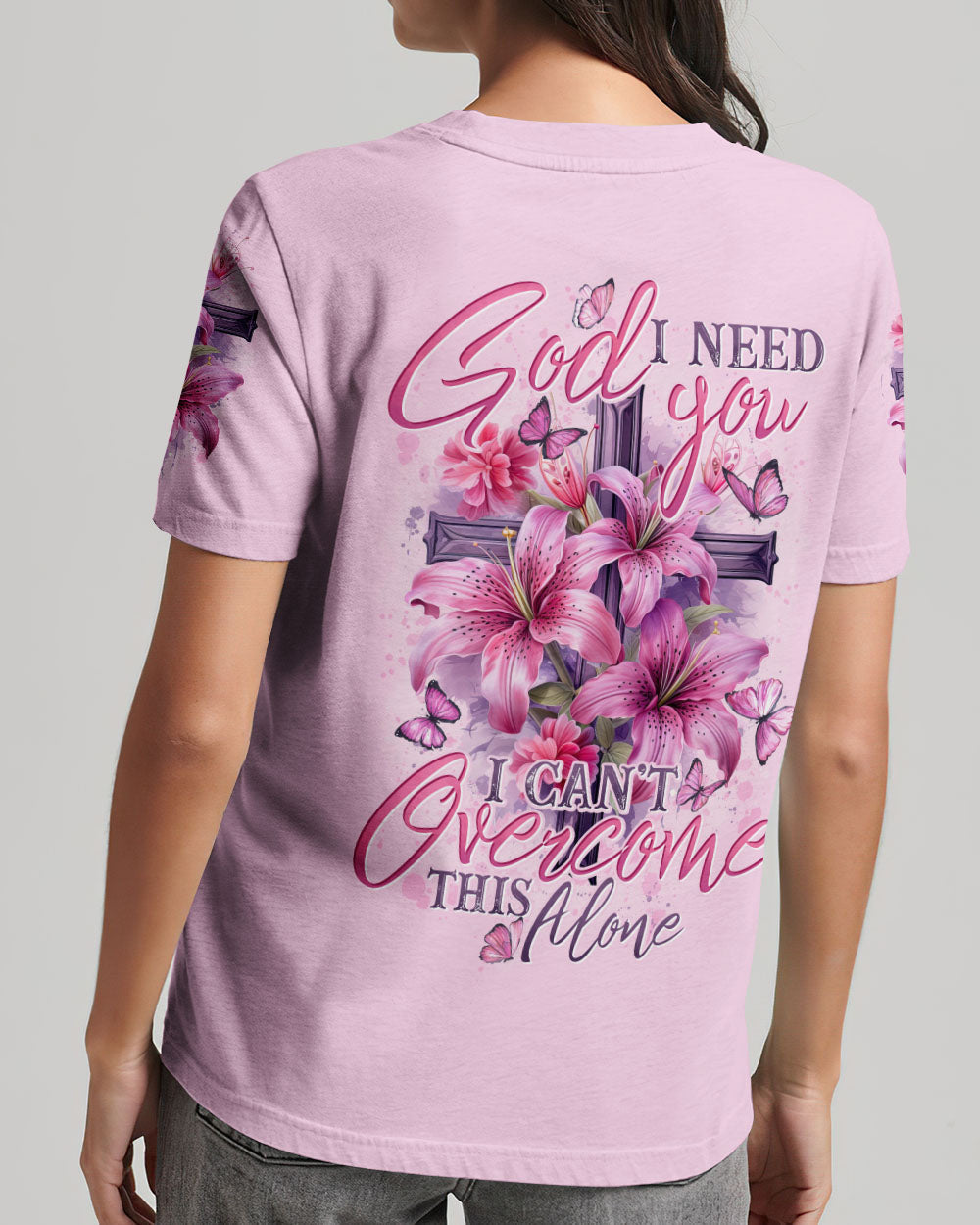 God I Need You Women's All Over Print Shirt - Tytd2304241
