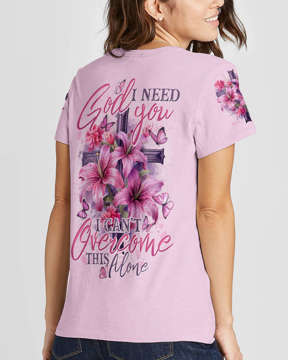 God I Need You Women's All Over Print Shirt - Tytd2304241