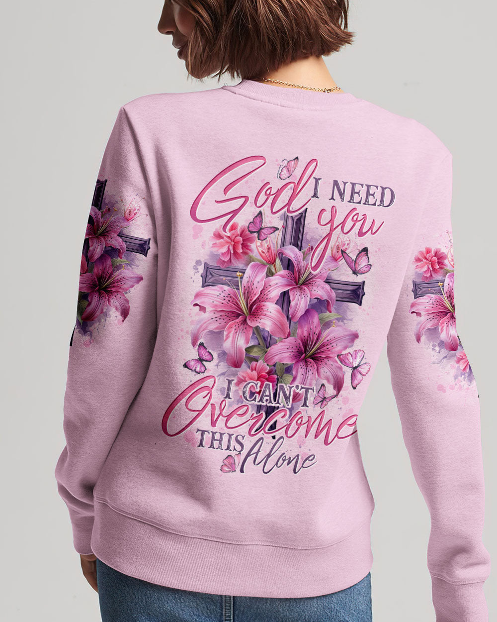 God I Need You Women's All Over Print Shirt - Tytd2304241
