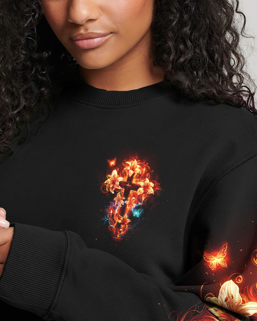 Even In Darkness I See His Light Women's All Over Print Shirt - Ty2504242