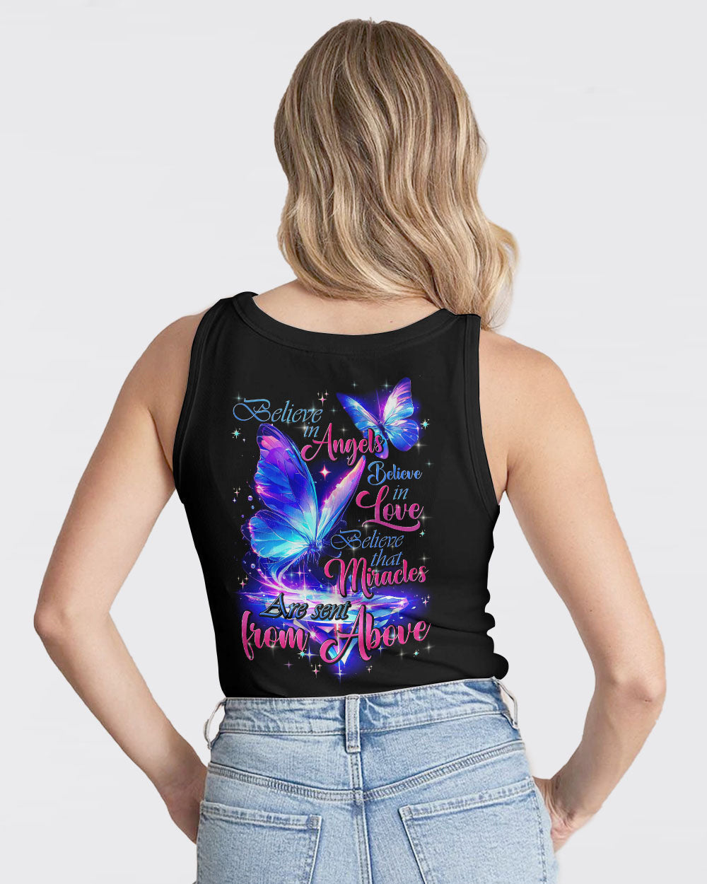 Believe That Miracles Are Sent From Above Women's All Over Print Shirt - Tytd1904241