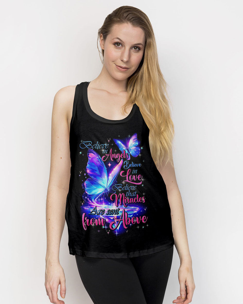 Believe That Miracles Are Sent From Above Women's All Over Print Shirt - Tytd1904241
