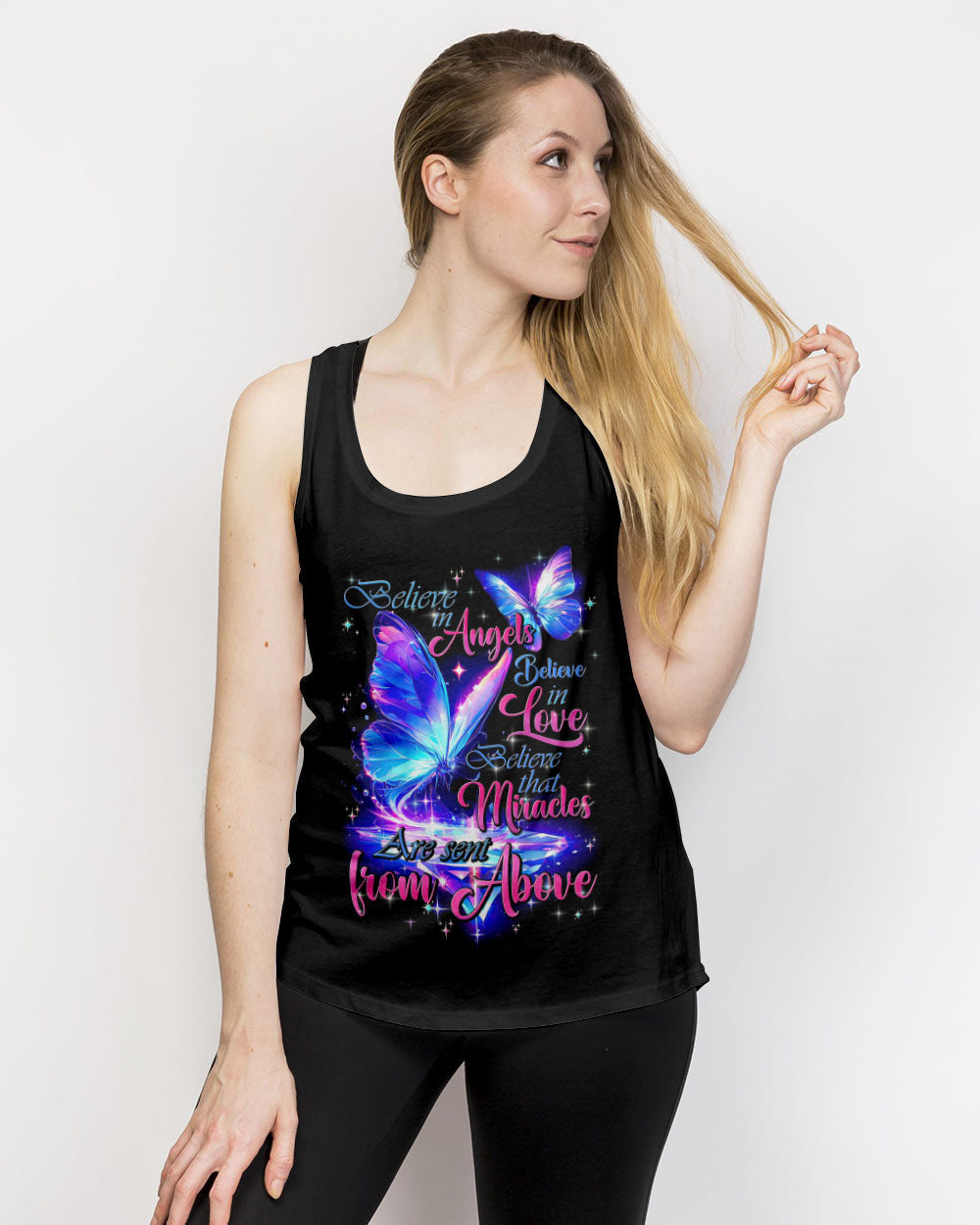 Believe That Miracles Are Sent From Above Women's All Over Print Shirt - Tytd1904241