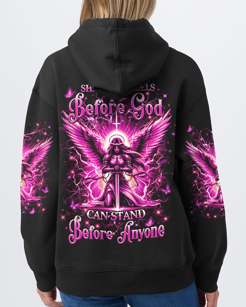 She Who Kneels Before God Women's All Over Print Shirt - Yhhn2204242