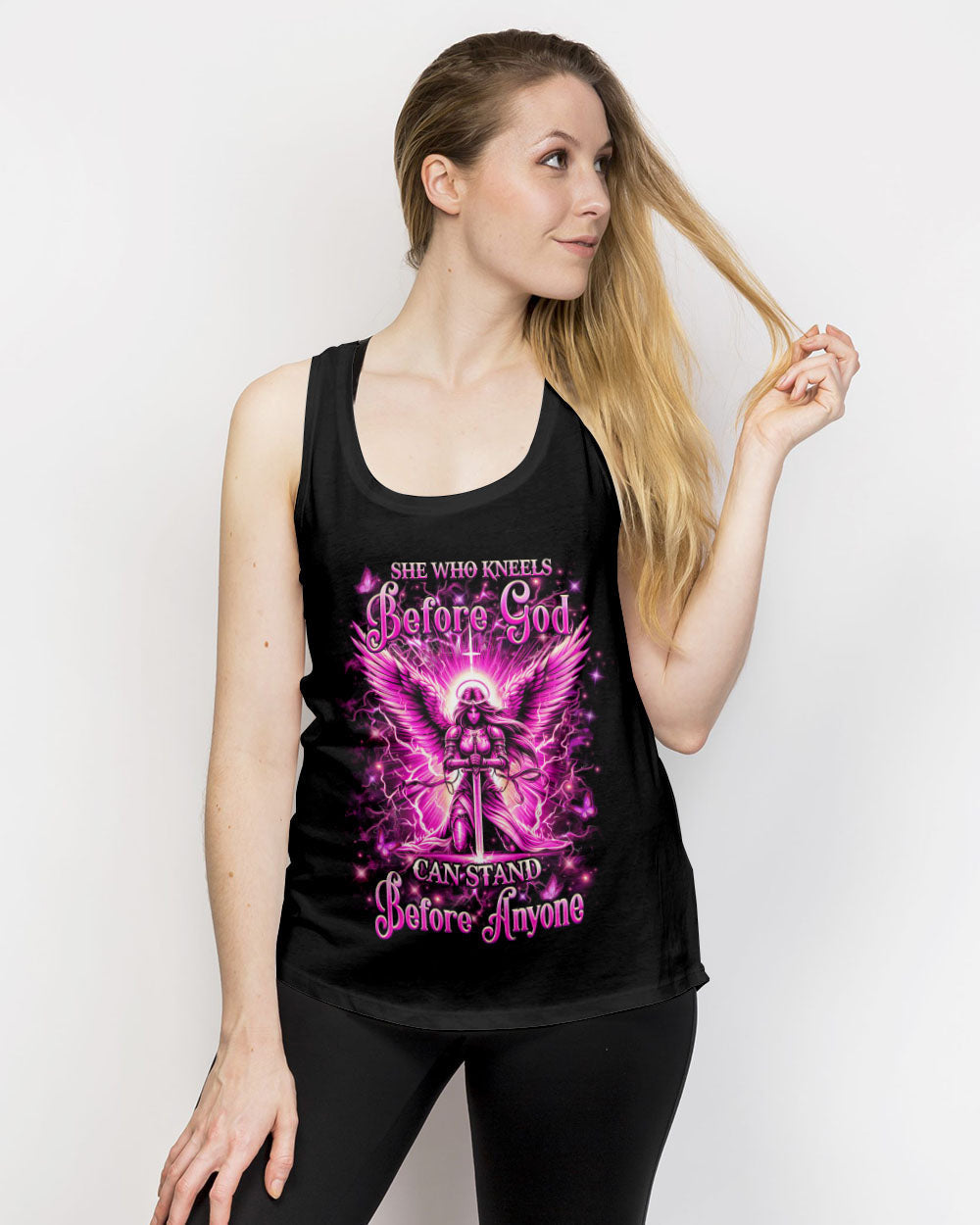 She Who Kneels Before God Women's All Over Print Shirt - Yhhn2204242