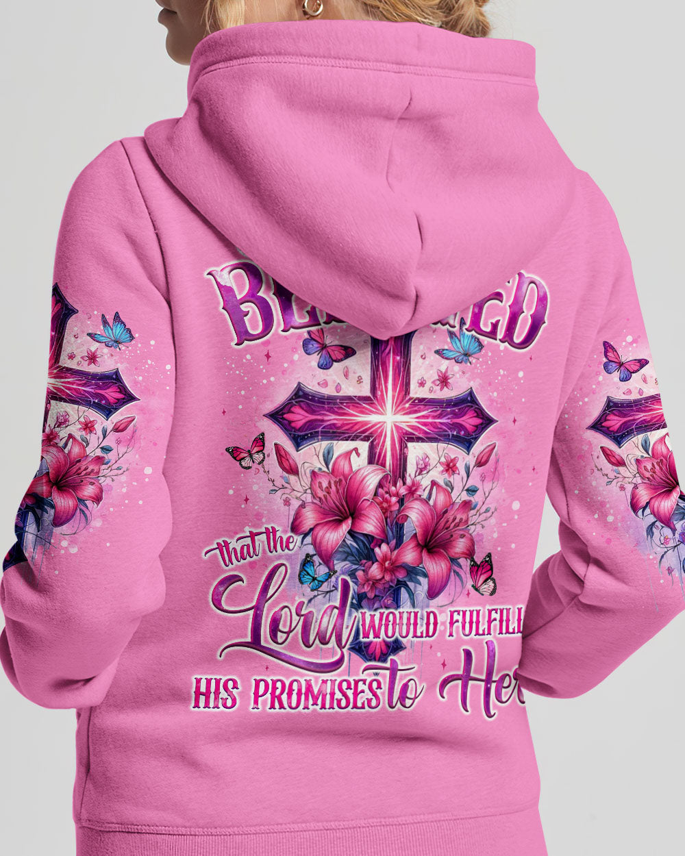 Blessed Is She Who Has Believed Women's All Over Print Shirt - Tyqy1206243