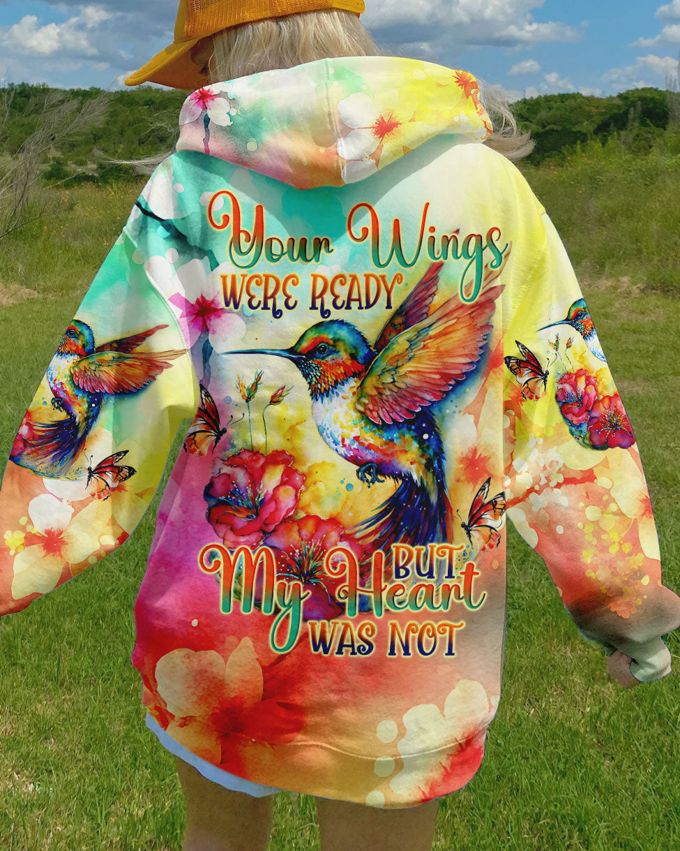 Your Wings Were Ready Hummingbird Women's All Over Print Shirt - Tlno0709234, easychoo.com