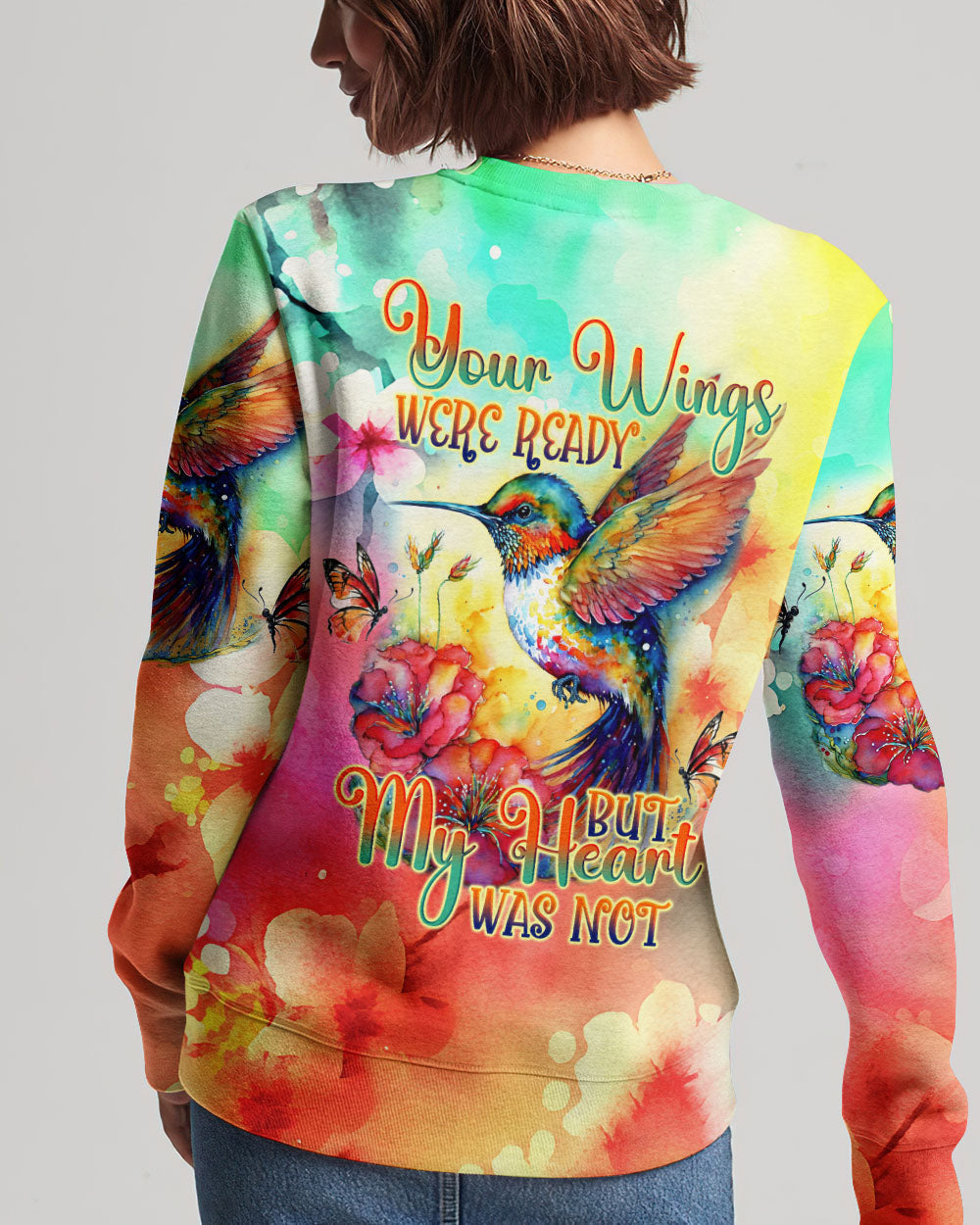 Your Wings Were Ready Hummingbird Women's All Over Print Shirt - Tlno0709234, easychoo.com