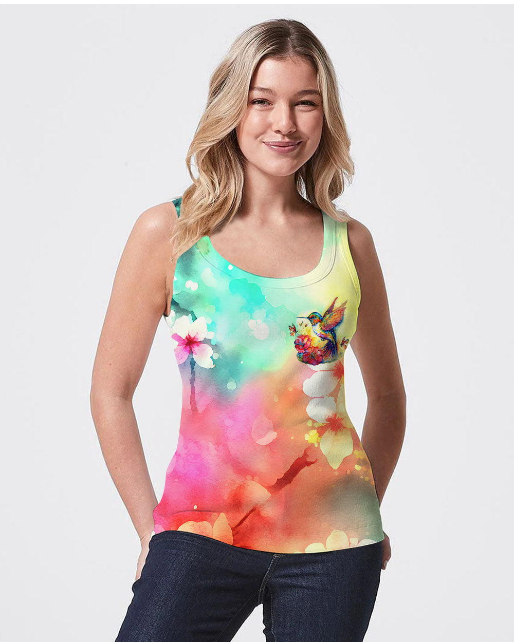 Your Wings Were Ready Hummingbird Women's All Over Print Shirt - Tlno0709234, easychoo.com