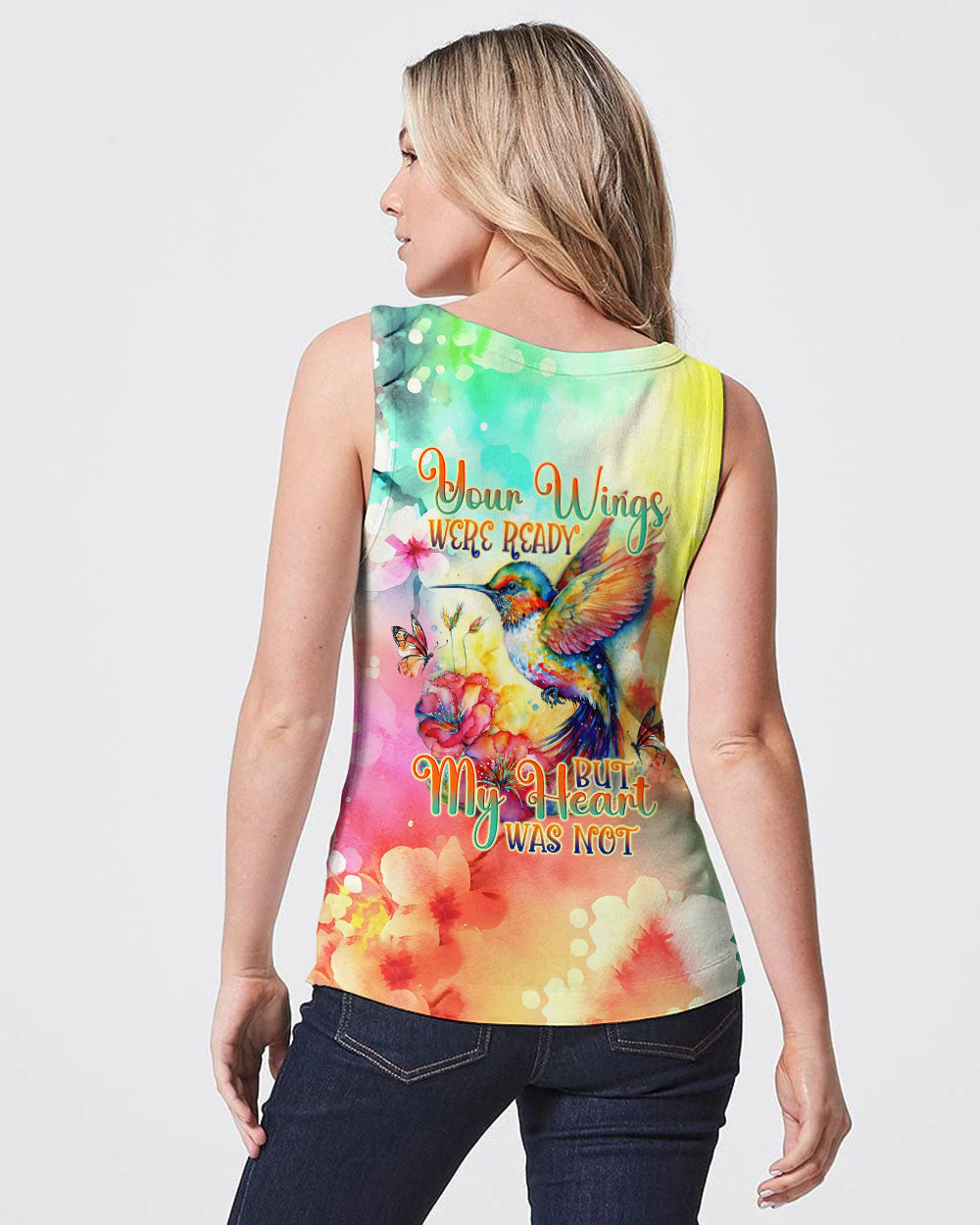 Your Wings Were Ready Hummingbird Women's All Over Print Shirt - Tlno0709234, easychoo.com