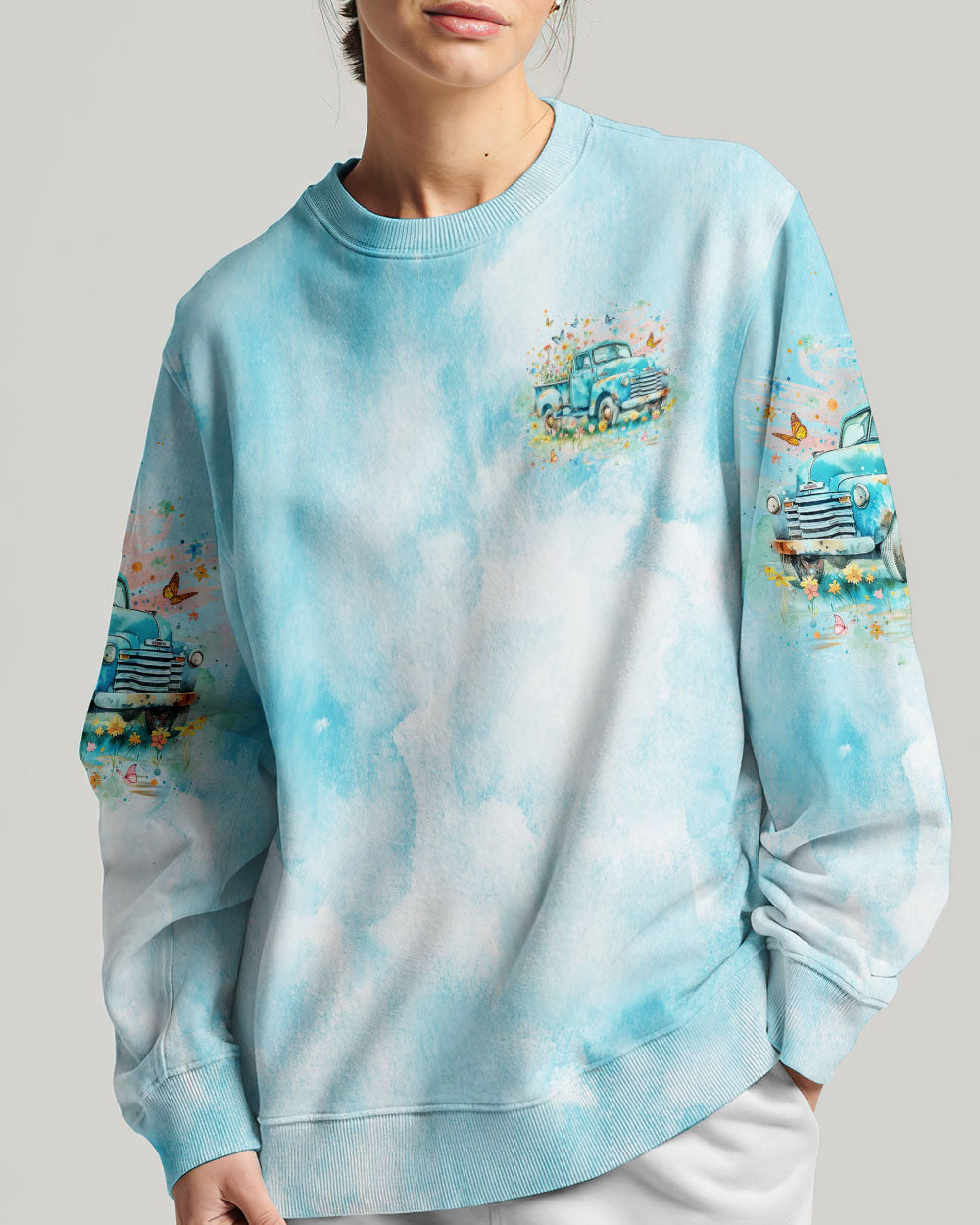 Jesus Take The Wheel Women's All Over Print Shirt - Yhlt2105242