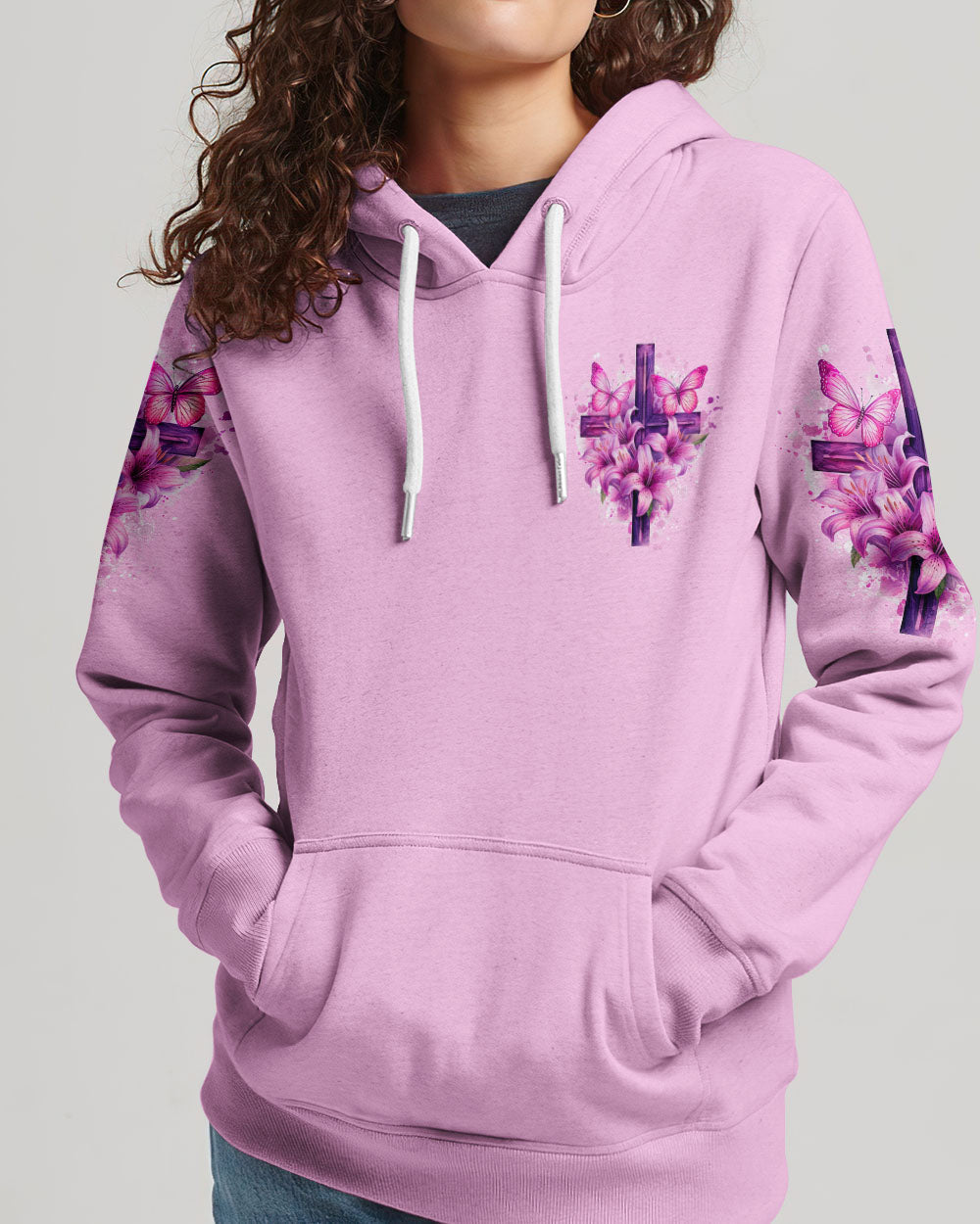 I Didn't Get Lucky I Prayed A Lot Women's All Over Print Shirt - Tytd0705241