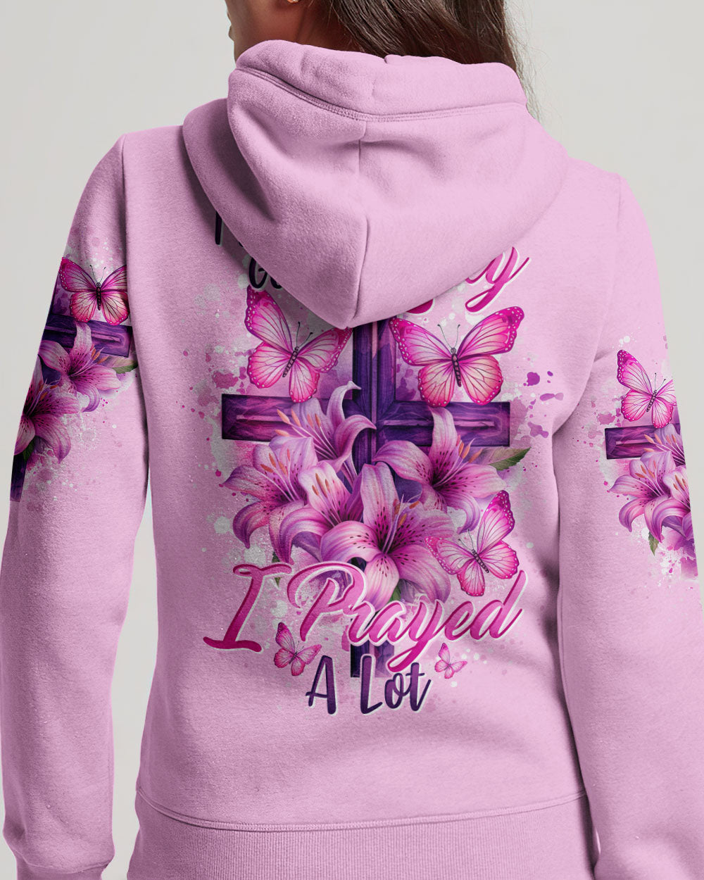 I Didn't Get Lucky I Prayed A Lot Women's All Over Print Shirt - Tytd0705241