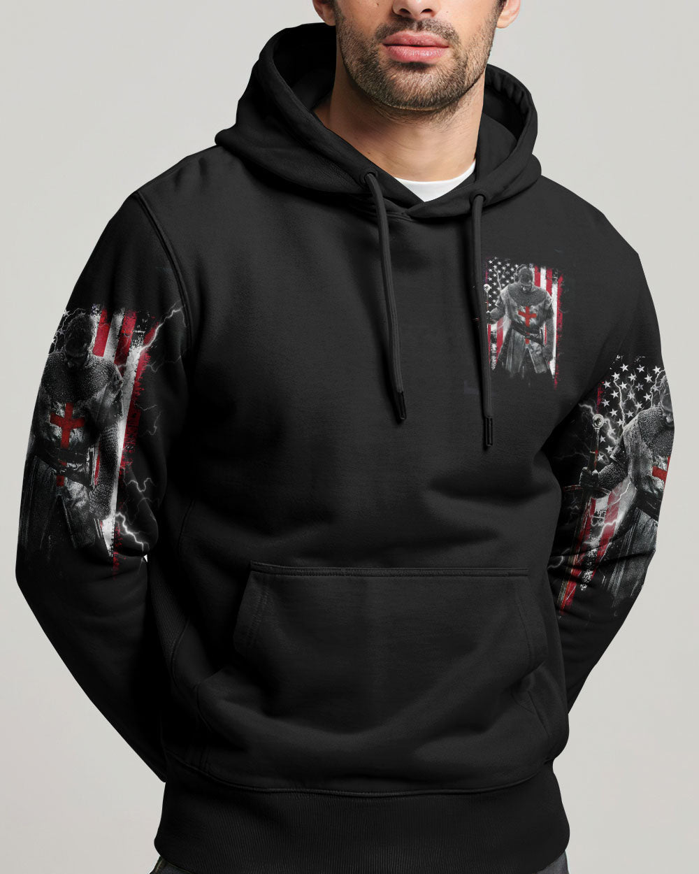 A Christian Man Without Prayer Warrior Men's All Over Print Shirt - Tlno0805244, easychoo.com