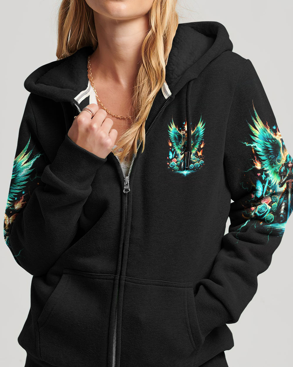 I Only Kneel For One Man Warrior Women's All Over Print Shirt - Tlno0205244, easychoo.com