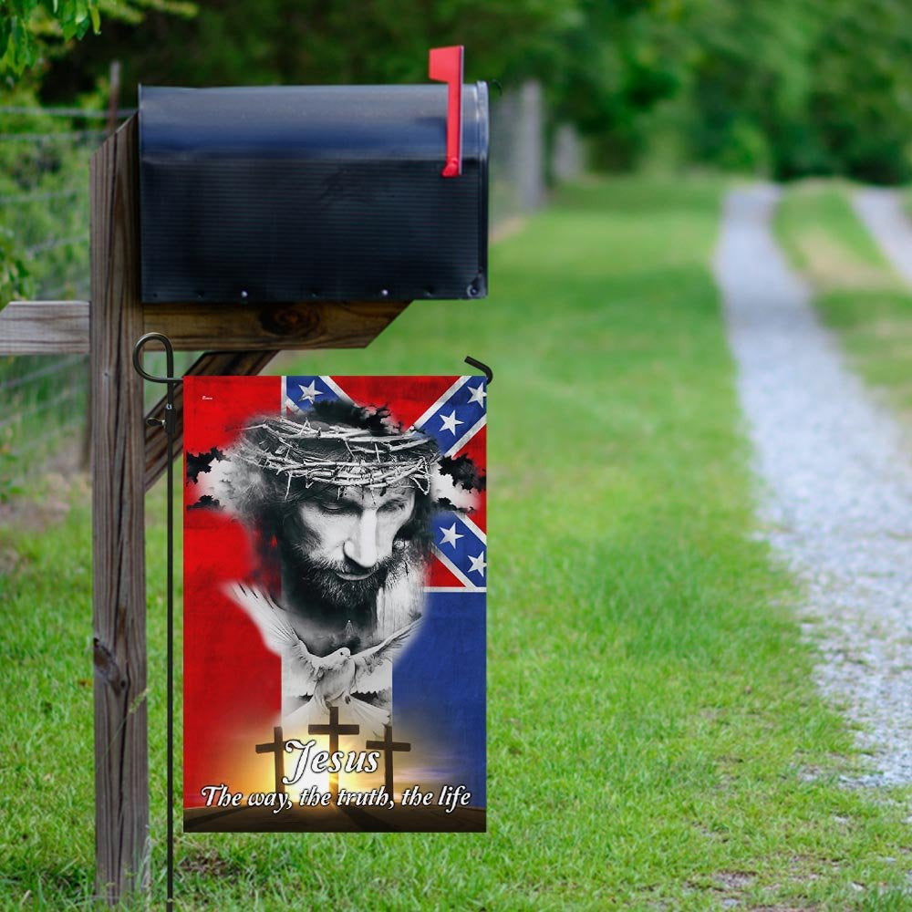 Christian Garden Flags, Mississippi Jesus Flag, Christian House Flags, Christian Cross Flag, Faith Flag, easychoo.com