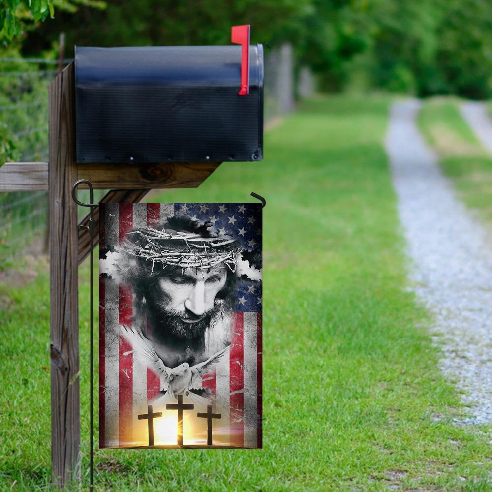 Christian Garden Flags, Jesus Our Savior Flag, Christian House Flags, Christian Cross Flag, Faith Flag, easychoo.com