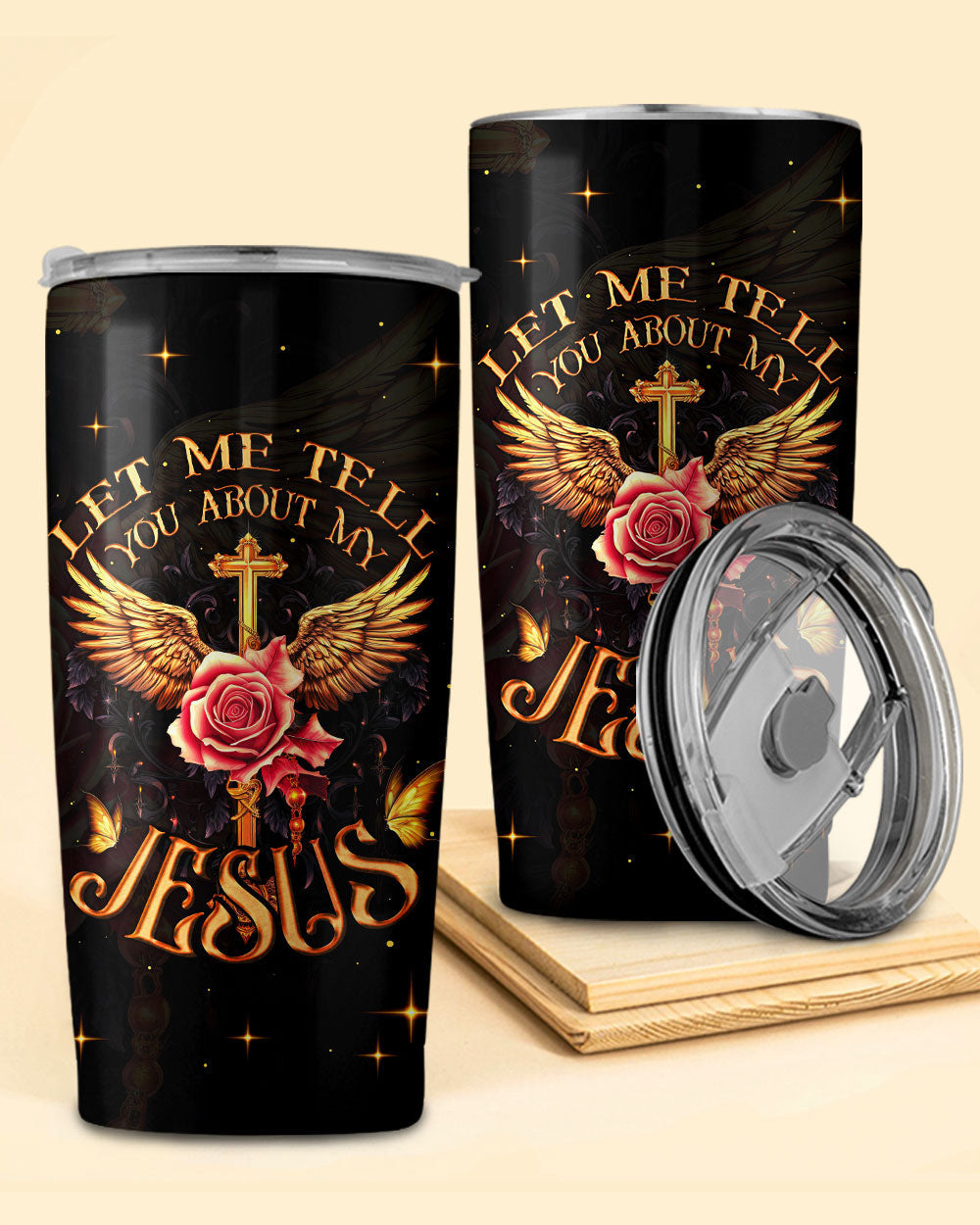 Let Me Tell You About My Jesus Tumbler - Ty3006235, easychoo.com